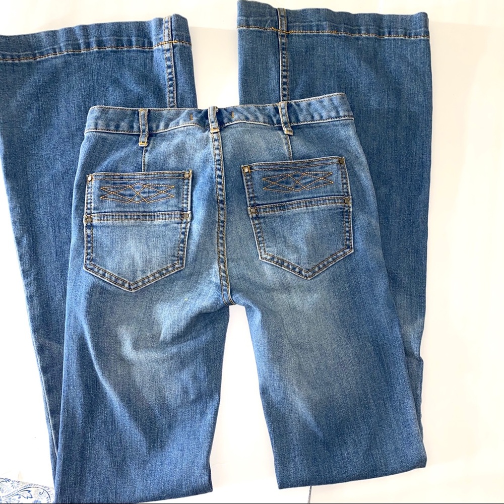 Free People Rare High Waisted Flare Jeans